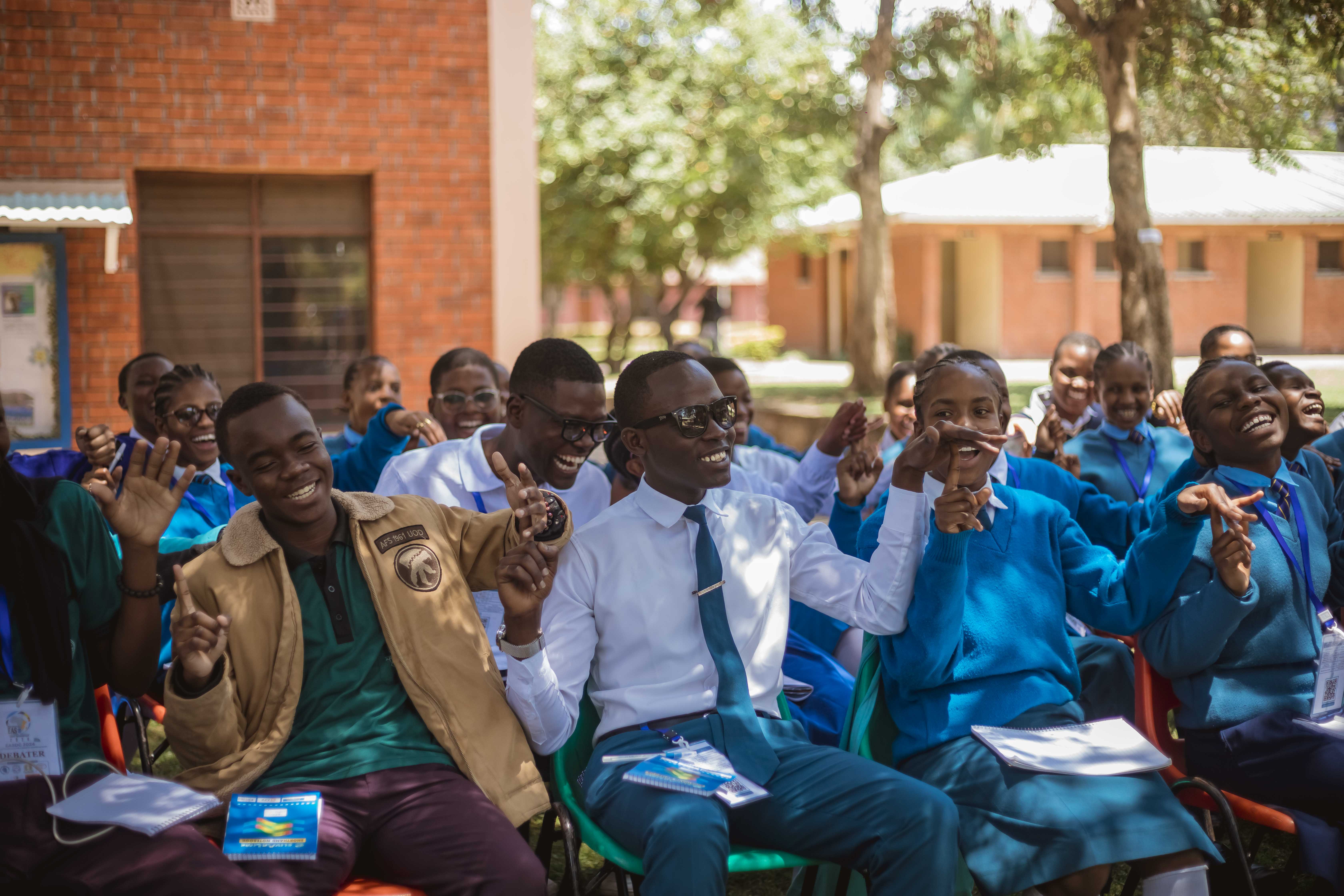 A debate team at East African Community